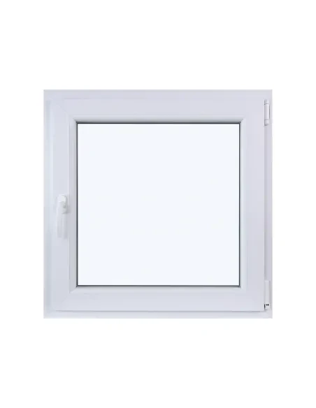 Okno PCV Rozwierno-Uchylne 800 x 800 mm Dwuszybowe Białe