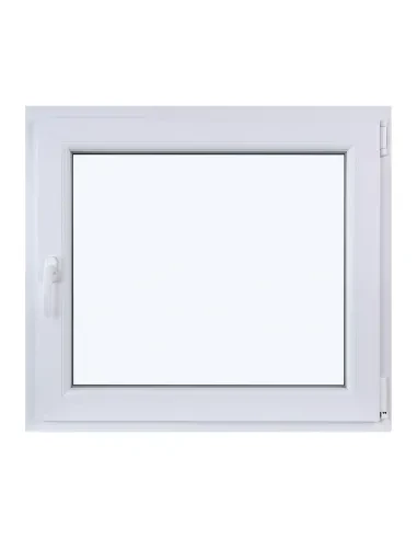 Okno PCV Rozwierno-Uchylne 900 x 800 mm Dwuszybowe Białe
