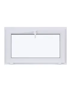 Okno PCV Uchylne 1200 x 600 mm Dwuszybowe Białe
