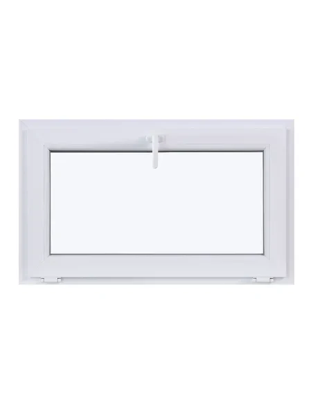 Okno PCV Uchylne 1200 x 600 mm Dwuszybowe Białe
