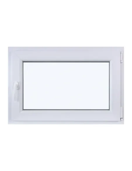 Okno PCV Rozwierno-Uchylne 900 x 600 mm Dwuszybowe Białe