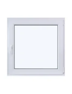 Okno PCV Rozwierno-Uchylne 900 x 900 mm Dwuszybowe Białe