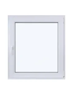 Okno PCV Rozwierno-Uchylne 900 x 1000 mm Dwuszybowe Białe