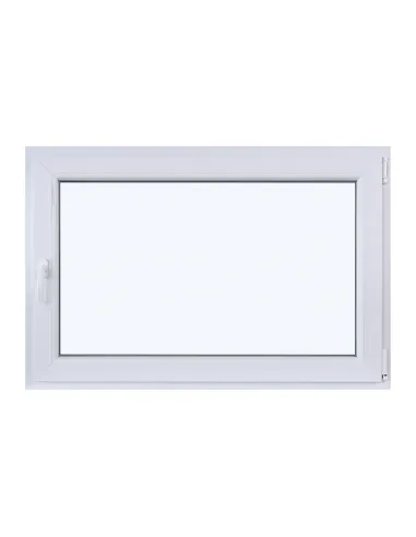 Okno PCV Rozwierno-Uchylne 1200 x 800 mm Dwuszybowe Białe
