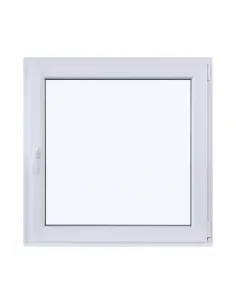 Okno PCV Rozwierno-Uchylne 1000 x 1000 mm Dwuszybowe Białe