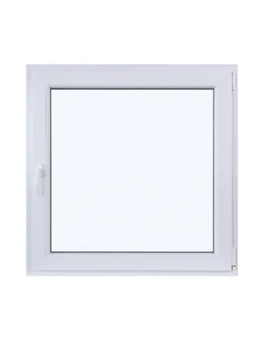Okno PCV Rozwierno-Uchylne 1000 x 1000 mm Dwuszybowe Białe