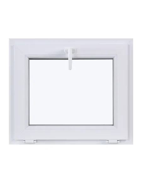 Okno PCV Uchylne 700 x 600 mm Dwuszybowe Białe