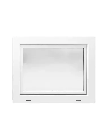 Okno PCV Gospodarcze STANDARD - 50 x 40 cm - Dwuszybowe