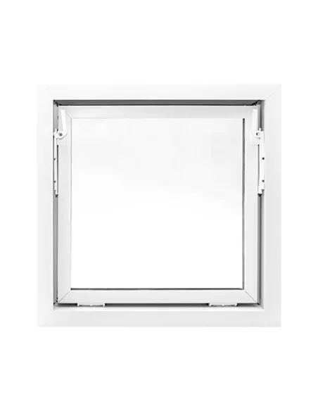 Okno PCV Gospodarcze STANDARD - 50 x 50 cm - Dwuszybowe