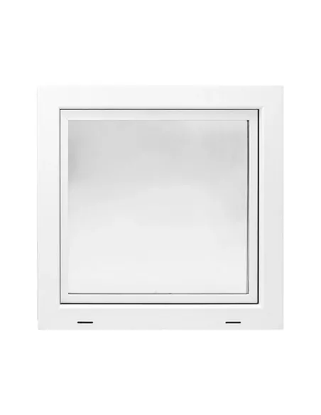 Okno PCV Gospodarcze STANDARD - 50 x 50 cm - Dwuszybowe