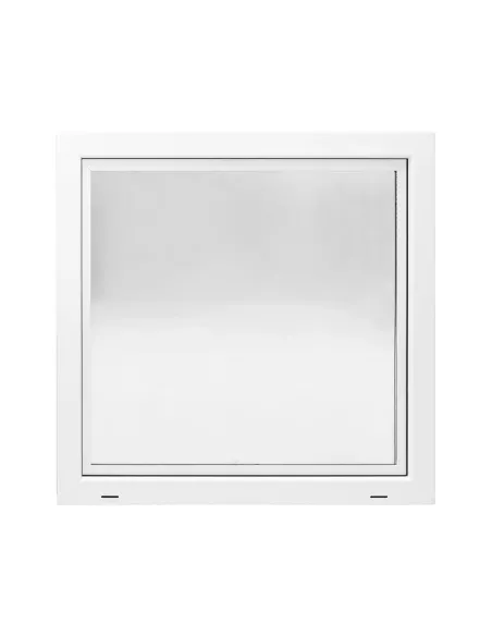 Okno PCV Gospodarcze STANDARD - 90 x 90 cm - Dwuszybowe
