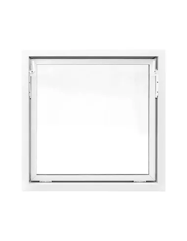 Okno PCV Gospodarcze STANDARD - 90 x 90 cm - Dwuszybowe