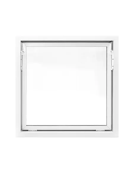 Okno PCV Gospodarcze STANDARD - 90 x 90 cm - Dwuszybowe