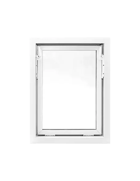 Okno PCV Gospodarcze STANDARD - 60 x 80 cm - Dwuszybowe