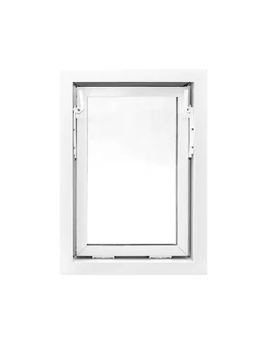 Okno PCV Gospodarcze STANDARD - 50 x 70 cm - Dwuszybowe