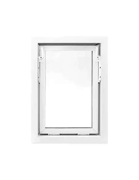 Okno PCV Gospodarcze STANDARD - 50 x 70 cm - Dwuszybowe