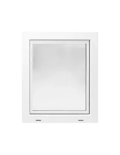 Okno PCV Gospodarcze STANDARD - 50 x 60 cm - Dwuszybowe