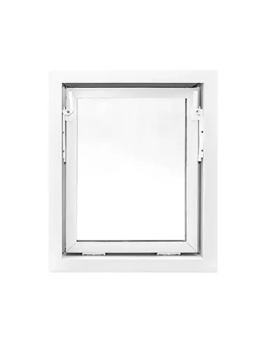 Okno PCV Gospodarcze STANDARD - 50 x 60 cm - Dwuszybowe