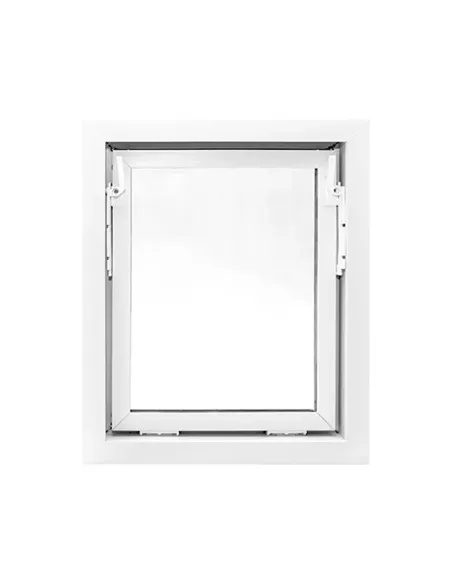 Okno PCV Gospodarcze STANDARD - 50 x 60 cm - Dwuszybowe