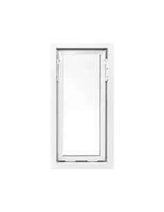 Okno PCV Gospodarcze STANDARD - 50 x 100 cm - Dwuszybowe 2