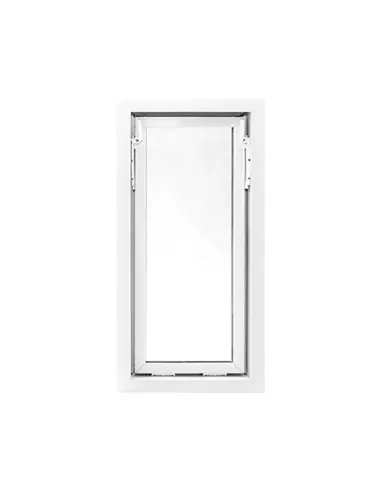 Okno PCV Gospodarcze STANDARD - 50 x 100 cm - Dwuszybowe