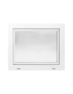 Okno PCV Gospodarcze STANDARD - 60 x 50 cm - Dwuszybowe