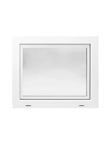 Okno PCV Gospodarcze STANDARD - 60 x 50 cm - Dwuszybowe
