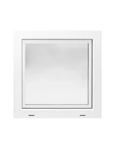 Okno PCV Gospodarcze STANDARD - 60 x 60 cm - Dwuszybowe