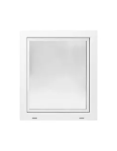 Okno PCV Gospodarcze STANDARD - 60 x 70 cm - Dwuszybowe