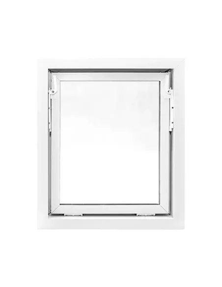 Okno PCV Gospodarcze STANDARD - 60 x 70 cm - Dwuszybowe