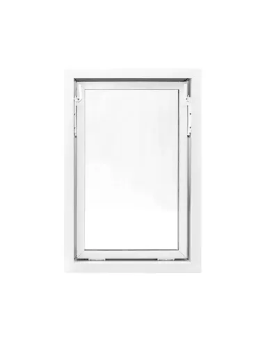 Okno PCV Gospodarcze STANDARD - 60 x 90 cm - Dwuszybowe