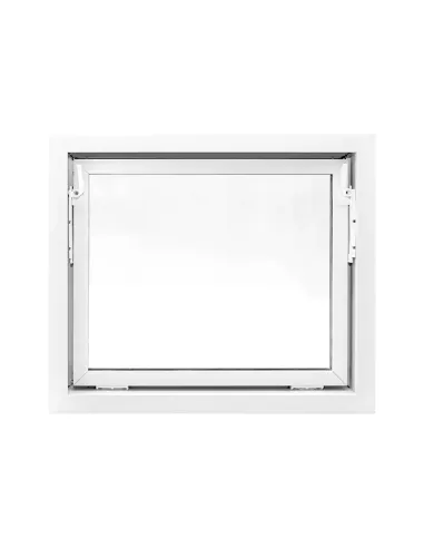 Okno PCV Gospodarcze STANDARD - 70 x 60 cm - Dwuszybowe