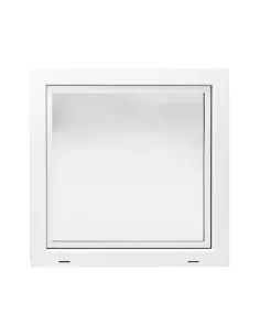 Okno PCV Gospodarcze STANDARD - 70 x 70 cm - Dwuszybowe