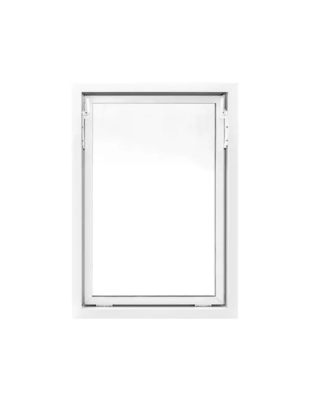 Okno PCV Gospodarcze STANDARD - 70 x 100 cm - Dwuszybowe