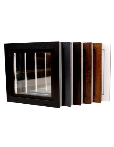 Okno PCV Gospodarcze STANDARD - 80 x 70 cm - Dwuszybowe