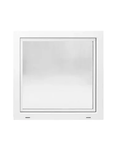 Okno PCV Gospodarcze STANDARD - 80 x 80 cm - Dwuszybowe
