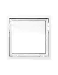 Okno PCV Gospodarcze STANDARD - 80 x 80 cm - Dwuszybowe 2