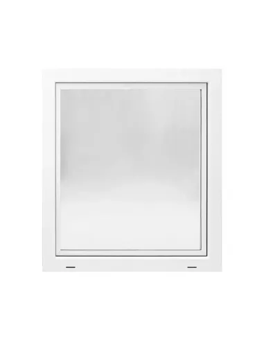Okno PCV Gospodarcze STANDARD - 80 x 90 cm - Dwuszybowe