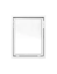 Okno PCV Gospodarcze STANDARD - 80 x 100 cm - Dwuszybowe 2