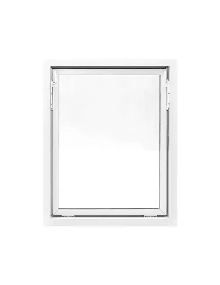 Okno PCV Gospodarcze STANDARD - 80 x 100 cm - Dwuszybowe