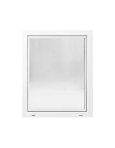 Okno PCV Gospodarcze STANDARD - 80 x 100 cm - Dwuszybowe
