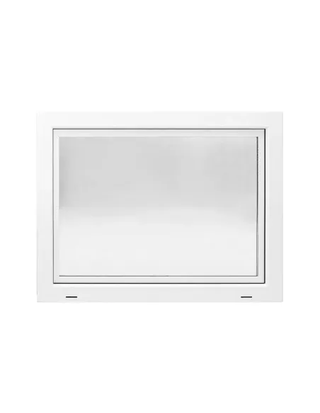 Okno PCV Gospodarcze STANDARD - 90 x 70 cm - Dwuszybowe