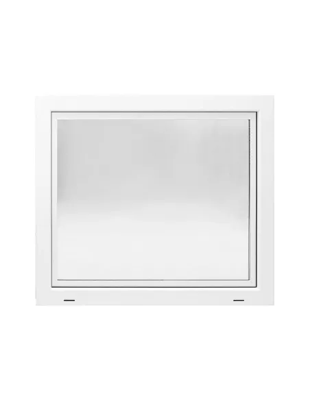 Okno PCV Gospodarcze STANDARD - 90 x 80 cm - Dwuszybowe