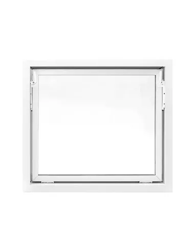 Okno PCV Gospodarcze STANDARD - 90 x 80 cm - Dwuszybowe