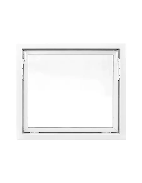 Okno PCV Gospodarcze STANDARD - 90 x 80 cm - Dwuszybowe