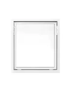 Okno PCV Gospodarcze STANDARD - 90 x 100 cm - Dwuszybowe 2