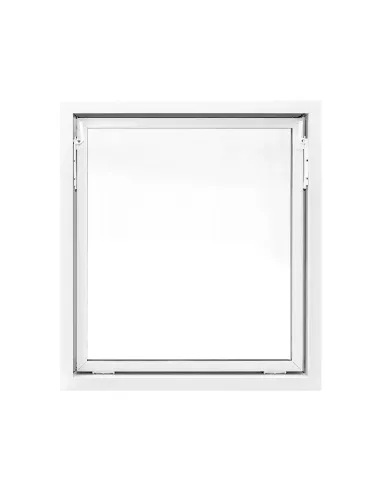 Okno PCV Gospodarcze STANDARD - 90 x 100 cm - Dwuszybowe