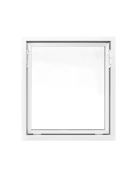 Okno PCV Gospodarcze STANDARD - 90 x 100 cm - Dwuszybowe