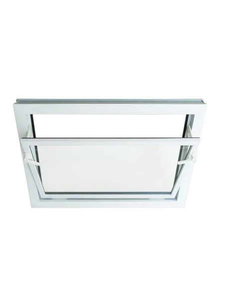 Okno PCV Gospodarcze EKO - 50 x 50 cm - Jednoszybowe