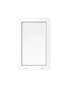 Okno PCV Gospodarcze EKO - 50 x 80 cm - Jednoszybowe